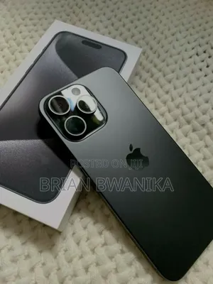 New Apple iPhone 15 Pro Max 256 GB Black