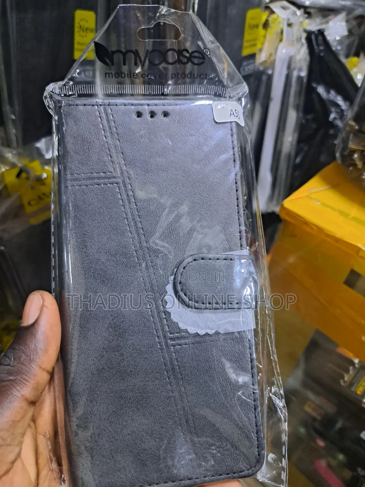 Samsung A55 Leather Flip Cases