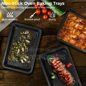 Non-Stick Oven Baking Trays, Carbon Steel Roasting Trays