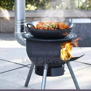Outdoor Wood Burning Stove, Multifunctional Camping Stove,