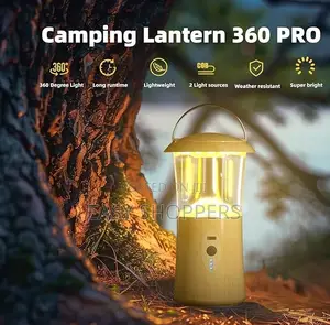 Camping Lantern, Usb Rechargeable Lamp