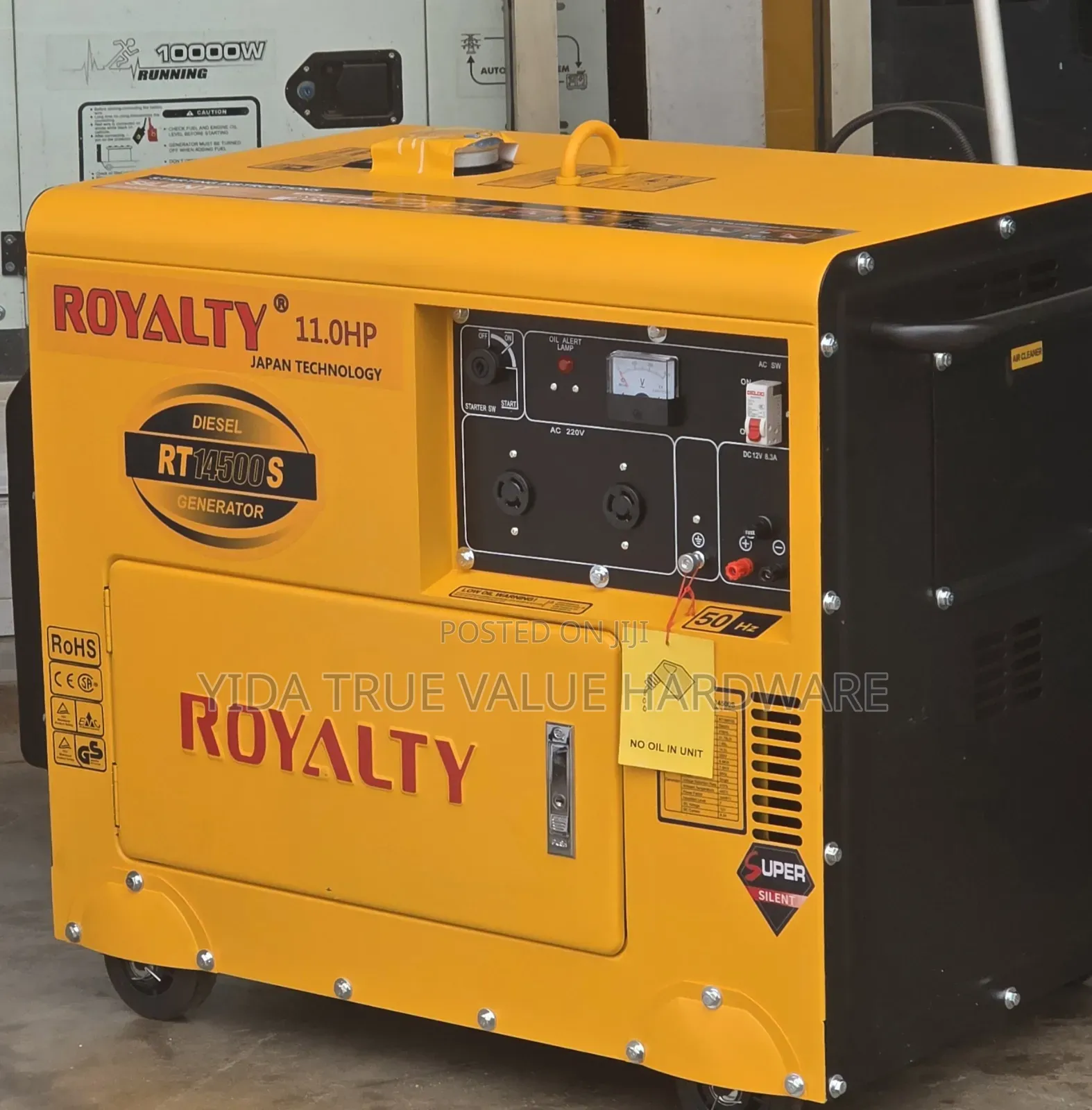 Generator 7 5kva Japan Royalty