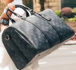 Monogram Eclipse Keepall Bandouliere 55 Travel Duffle Bag