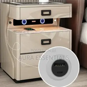 Unique Versatile Smart Bedside Table