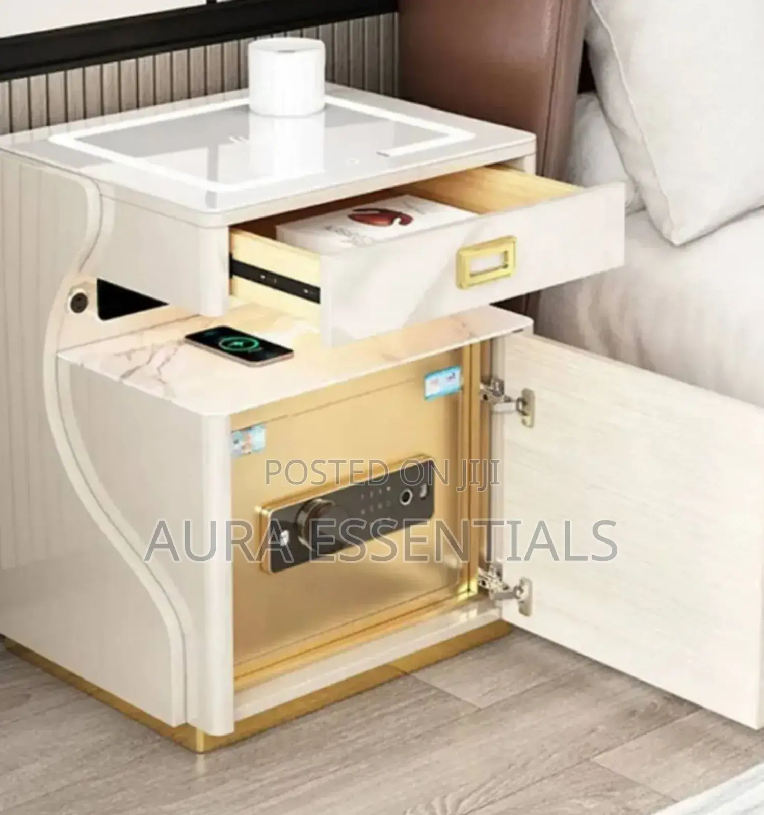 Unique Versatile Smart Bedside Table