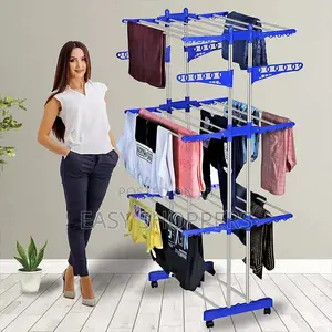 Stainless Steel Heavy Duty Cloth Drying Stand for Balcony