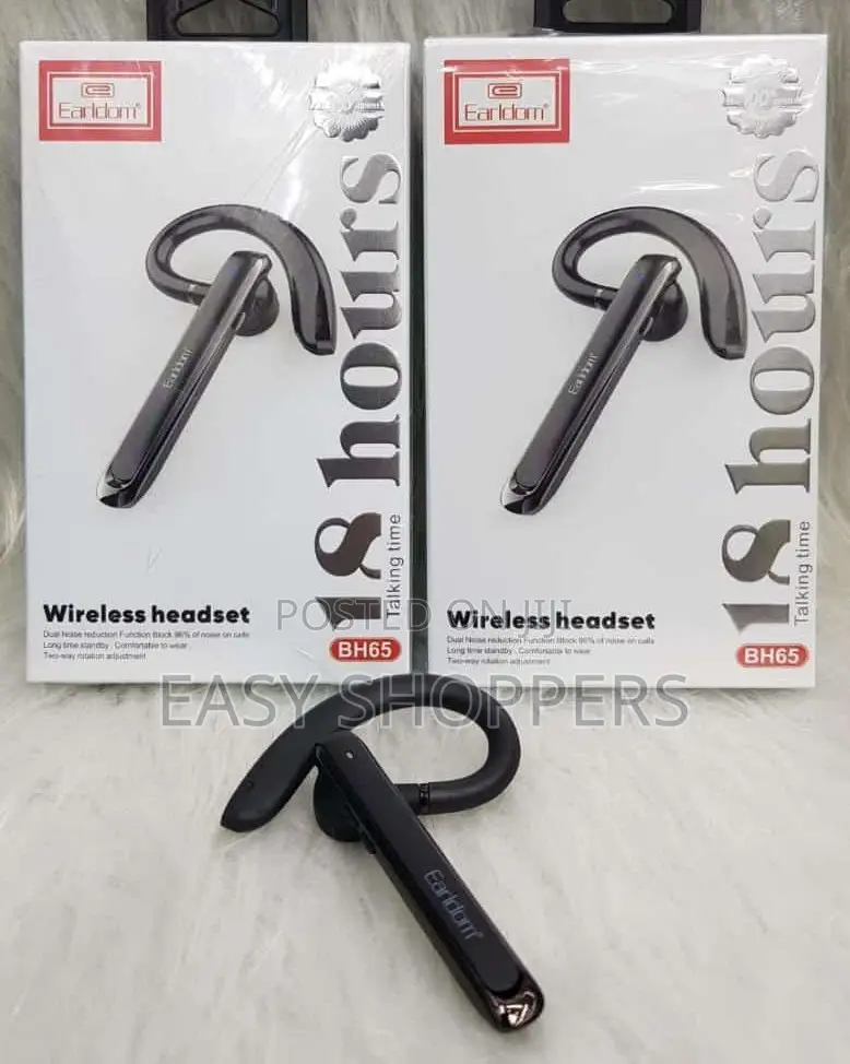 Earldom Single Earpiece Bluetooth Headset