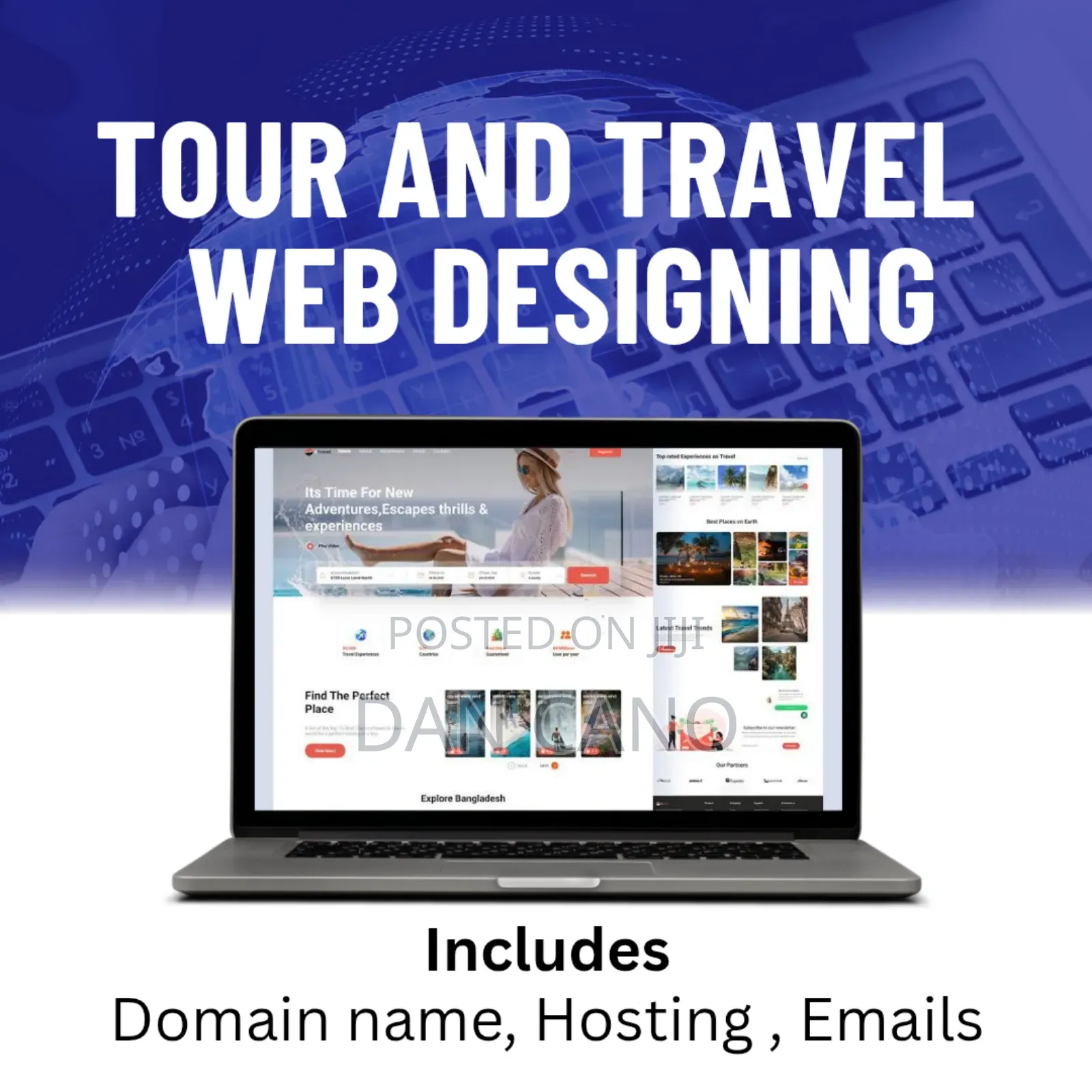 Tour and Travel Booking Web Design Service