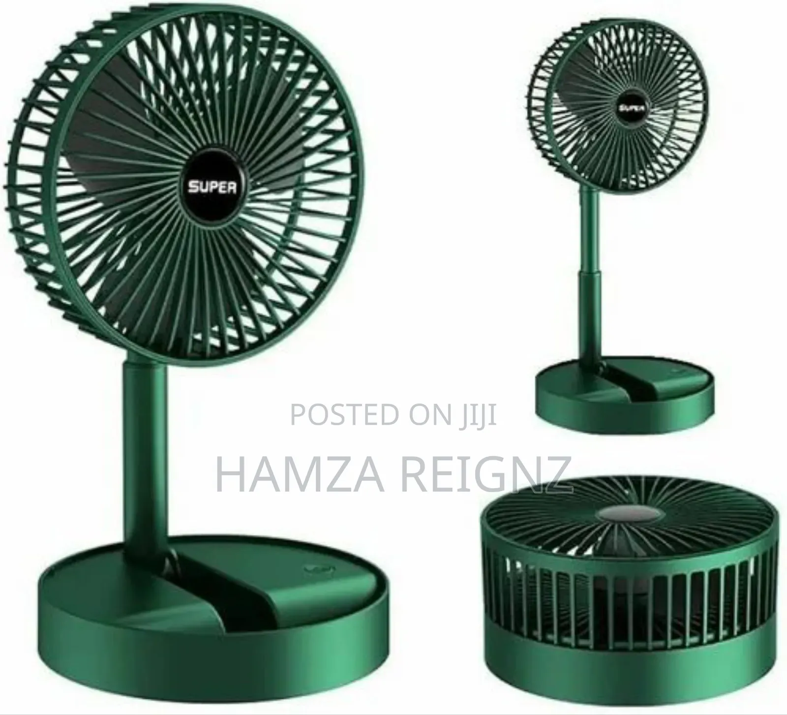 Plastic Fs21 Folding Fan Multypal Colours