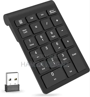 Wireless Number Pad, Numeric Keypad 22 Keys Portable