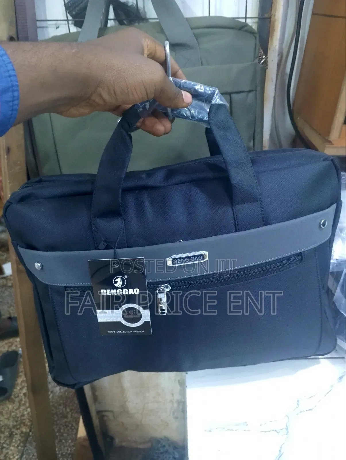 Original Documents Handbag. Medium. ( Blue)