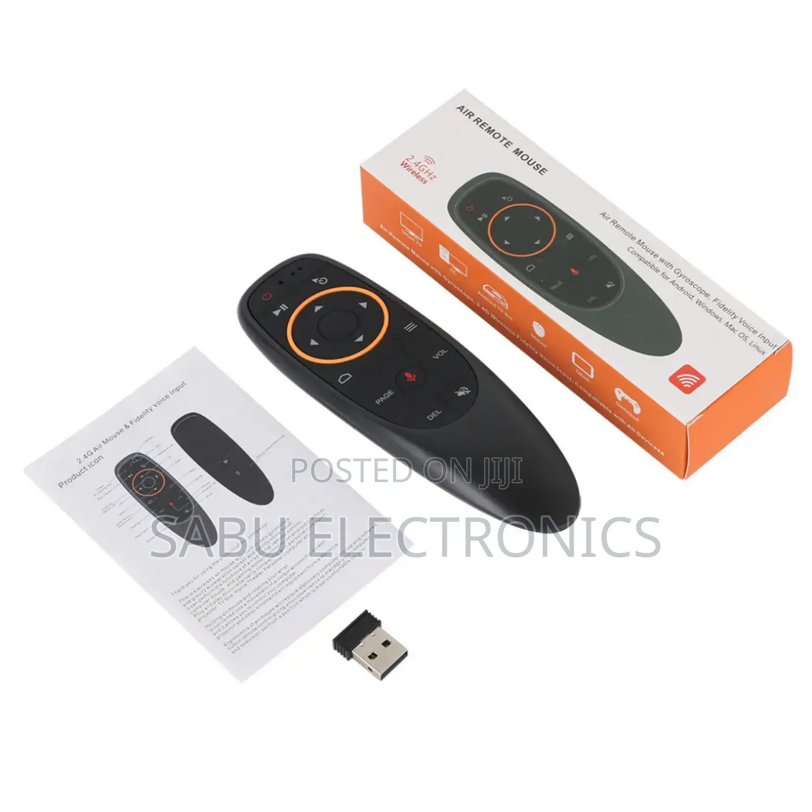 Voice Air Mouse Remote for Android TVS- Tv Stick and Tv Box