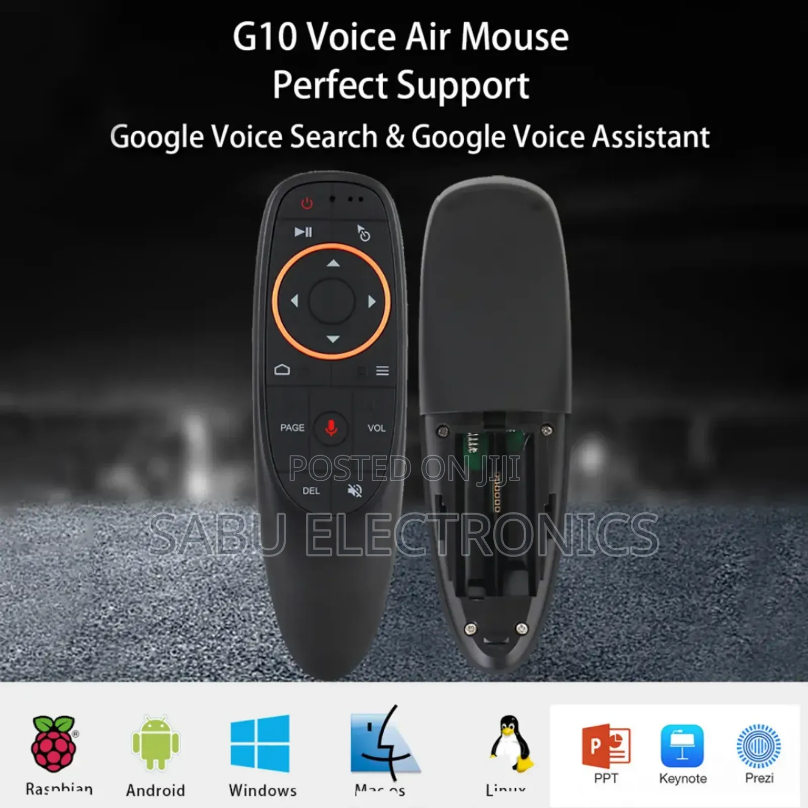 Voice Air Mouse Remote for Android TVS- Tv Stick and Tv Box
