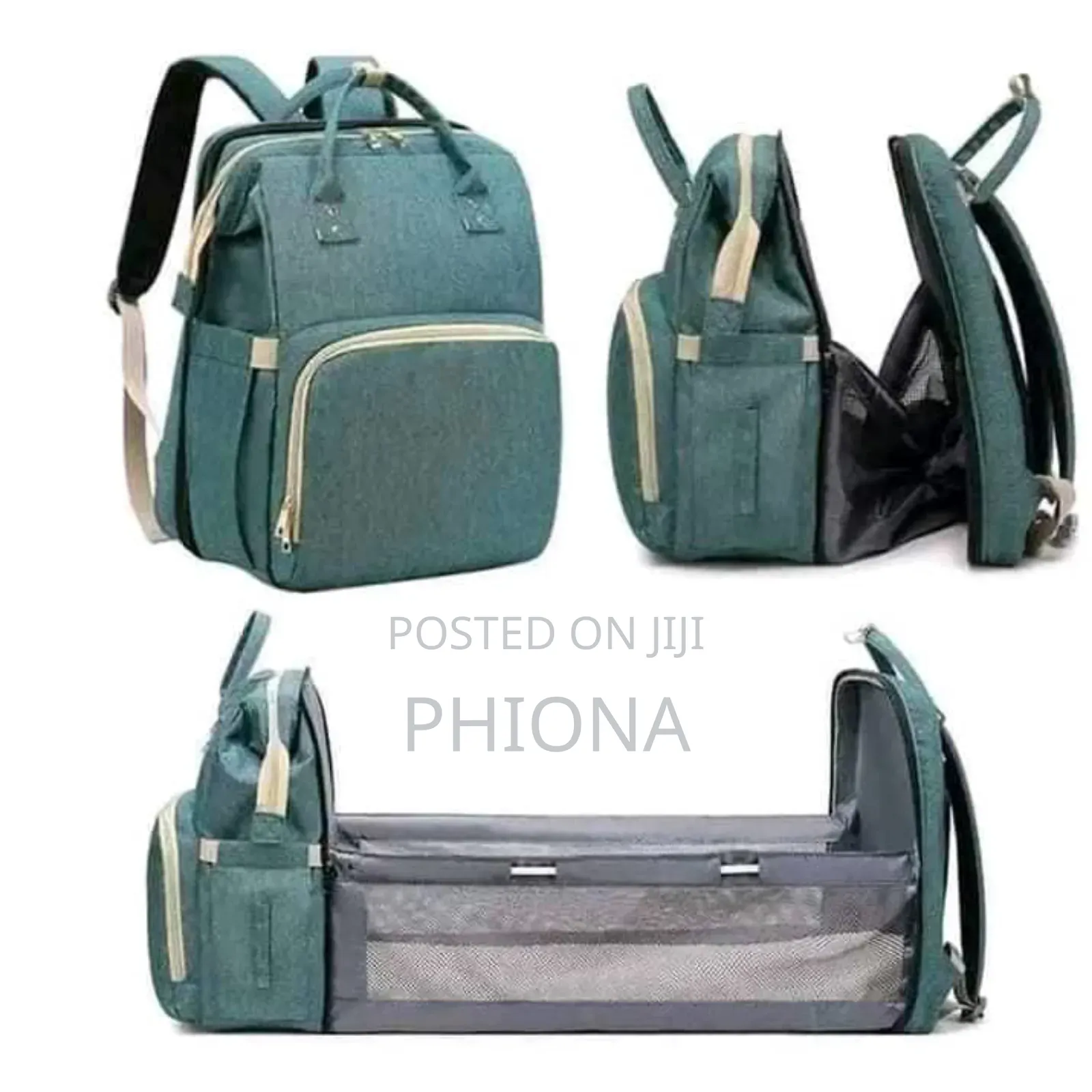 Babies Foldable Diaper Bag With Bed and Net