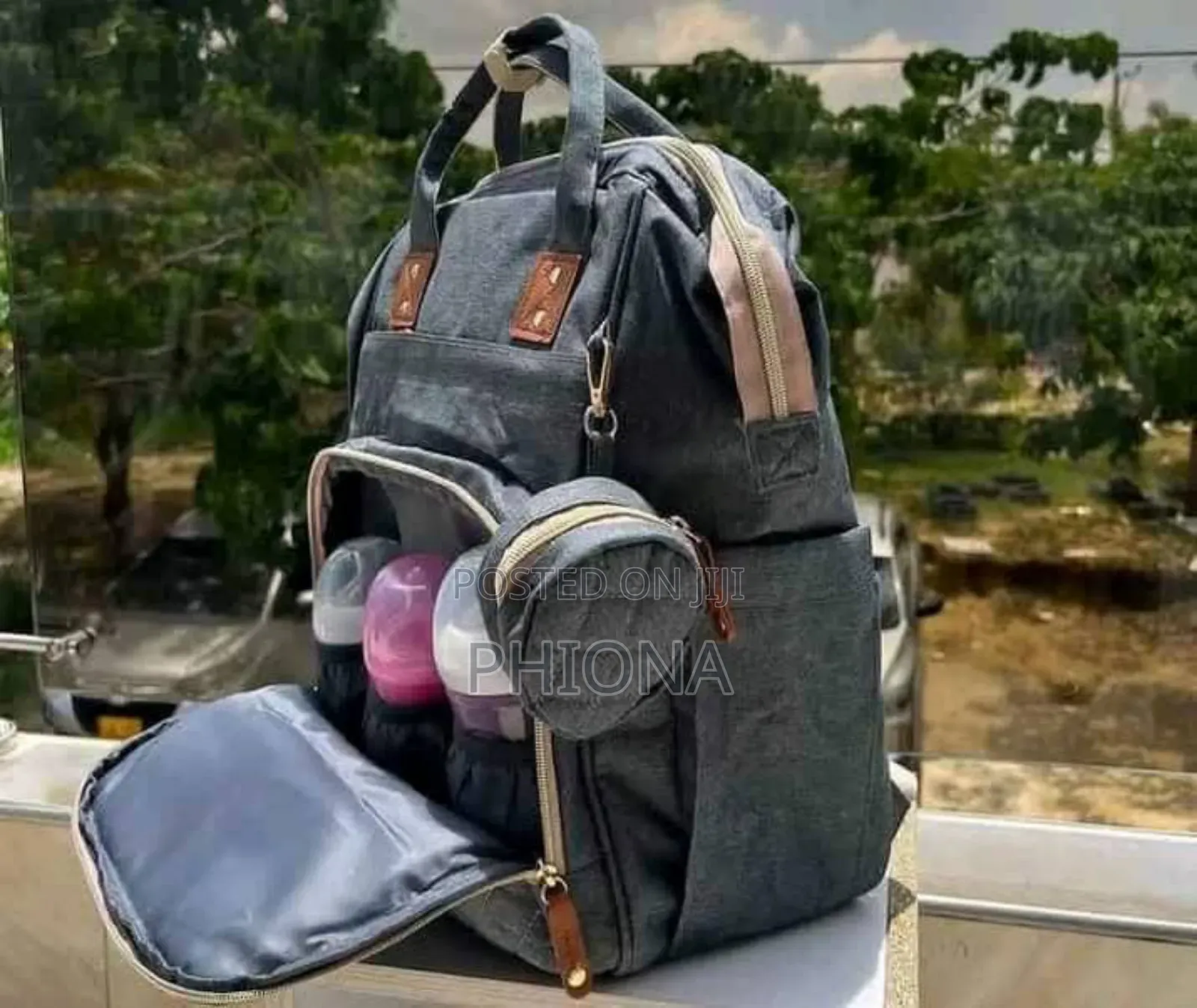 Babies Foldable Diaper Bag With Bed and Net