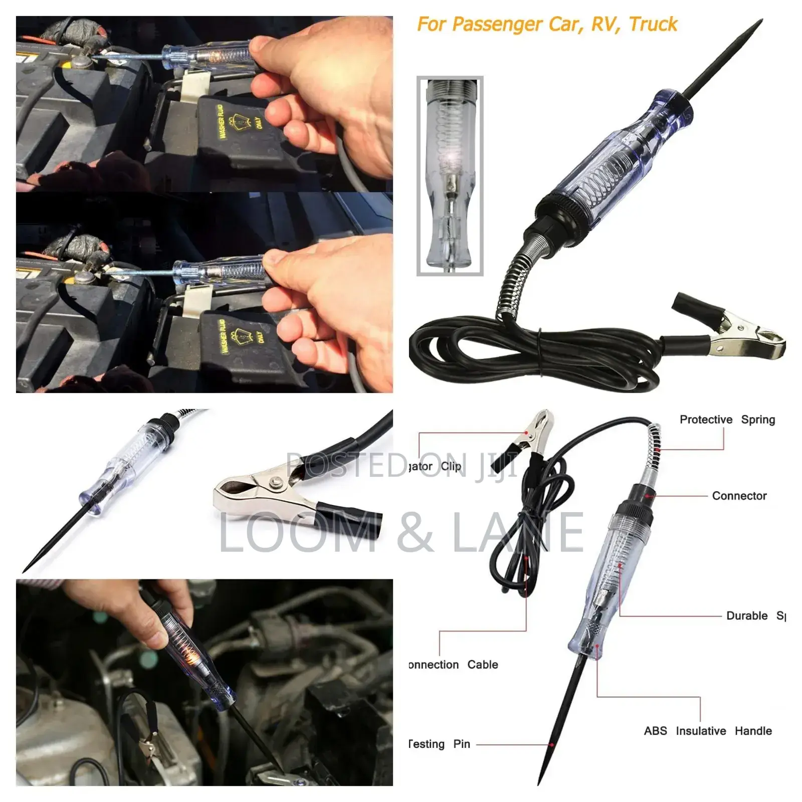6v-24v Car Voltage Current Tester Pen