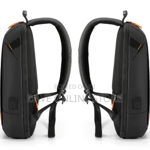 Porodo Gaming Water-Resistant Pu Laptop Backpack Black