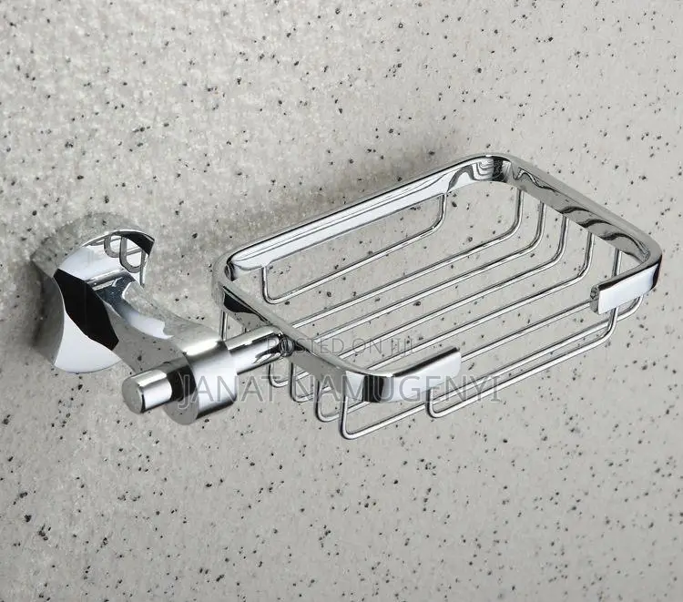 Silver Bathroom Soap Holders