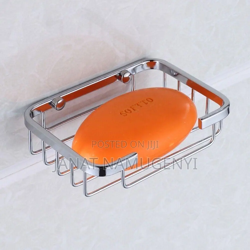 Silver Bathroom Soap Holders
