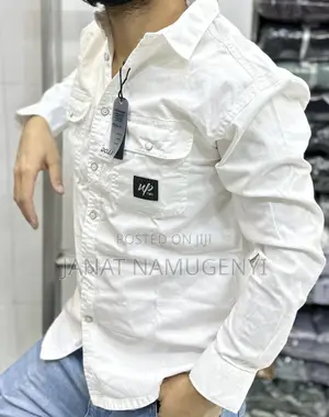 White Buttoned Shirt Available