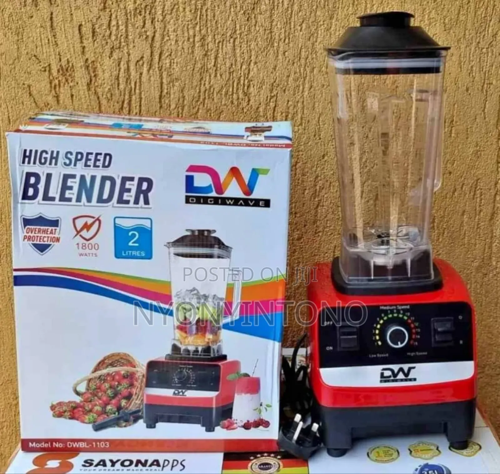 Digi Wave Heavy-Duty Commercial Grade Juice Blender