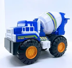Concrete Mixer Construction Truck Toy for Kids - Manual