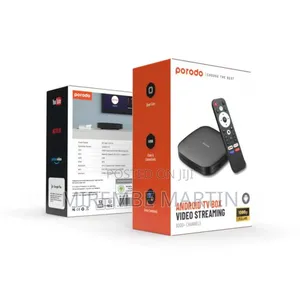 Porodo Android Tv Box, Video Streaming, 2gb Ram, 8gb Rom,-