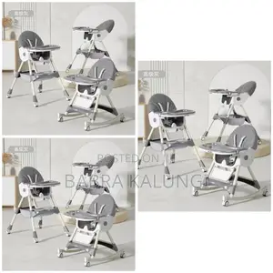 Portable and Adjustable High Feeding Chair for Babies