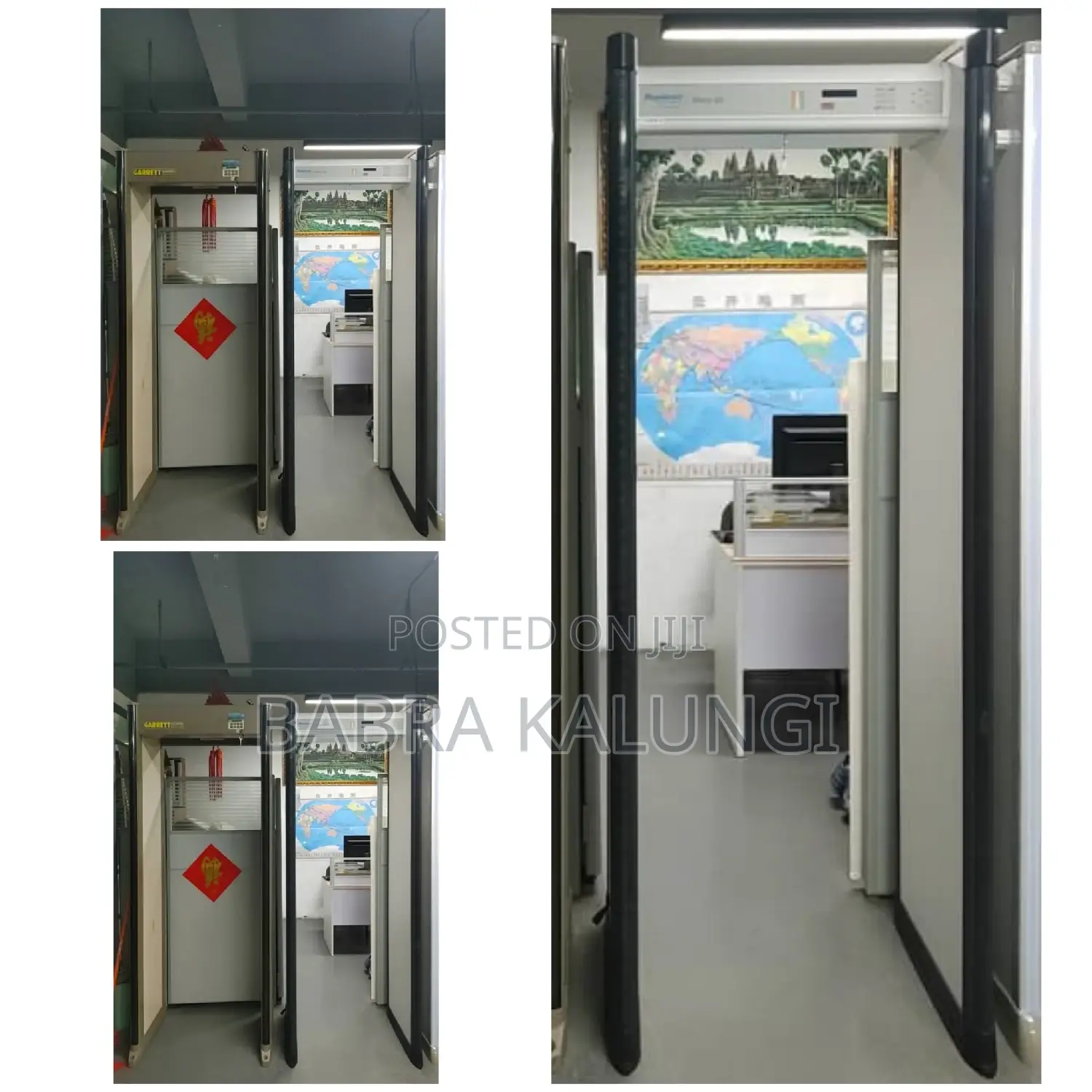 Garret Mobile Walk- Through Metal Detector- Wheels- Sync