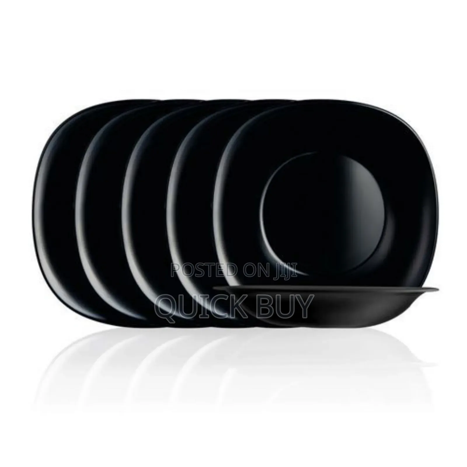 Luminarc 6pcs Deep Soup Plate-Black