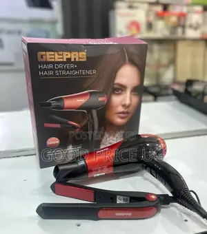 Geepas Hair Dryer + Straightener 2200w