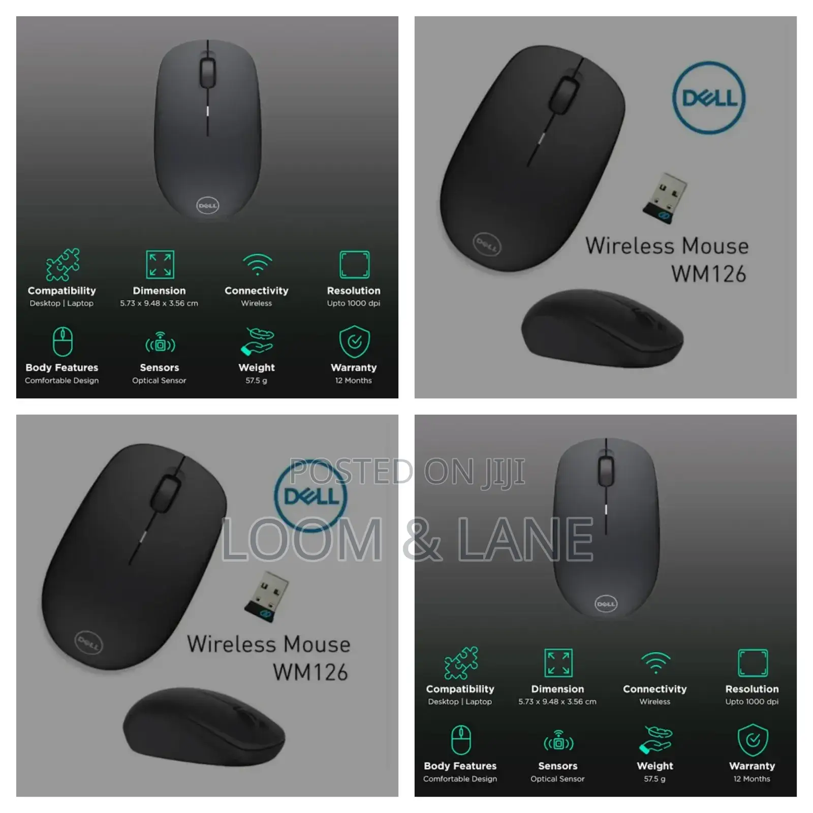 Dell Mw126 Wireless Optical Mouse