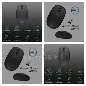 Dell Mw126 Wireless Optical Mouse