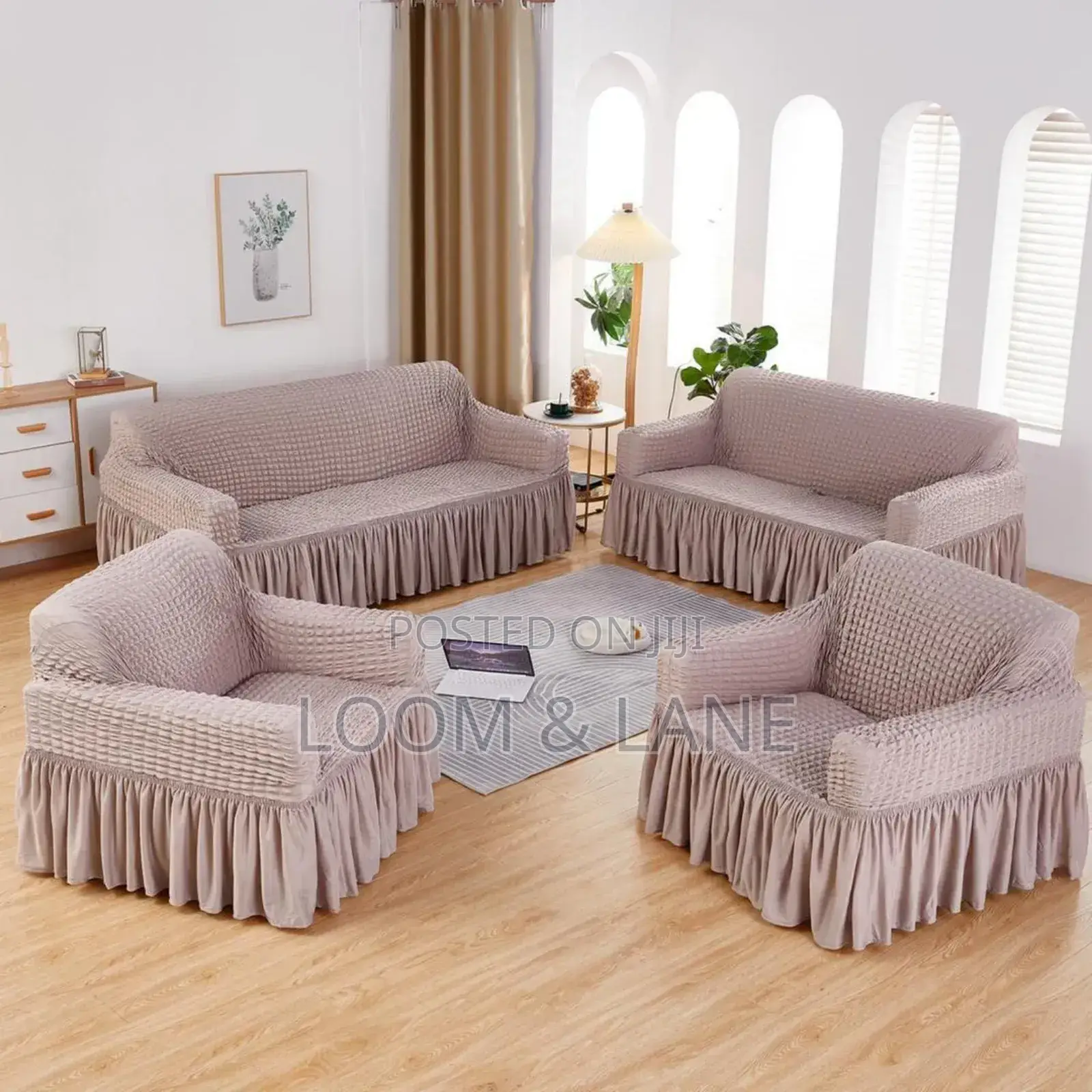 3 : 2 : 1 : 1 Sofa Cover Set