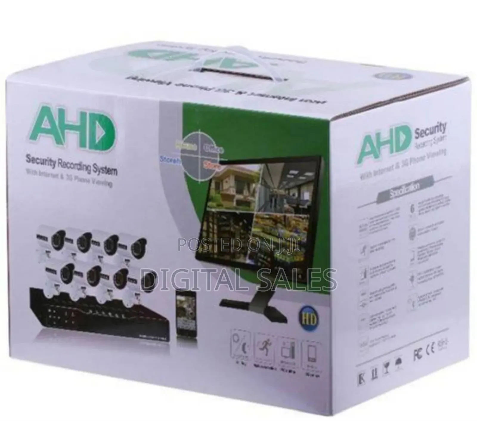 Ahd DVR 4 Channel CCTV Full Kit
