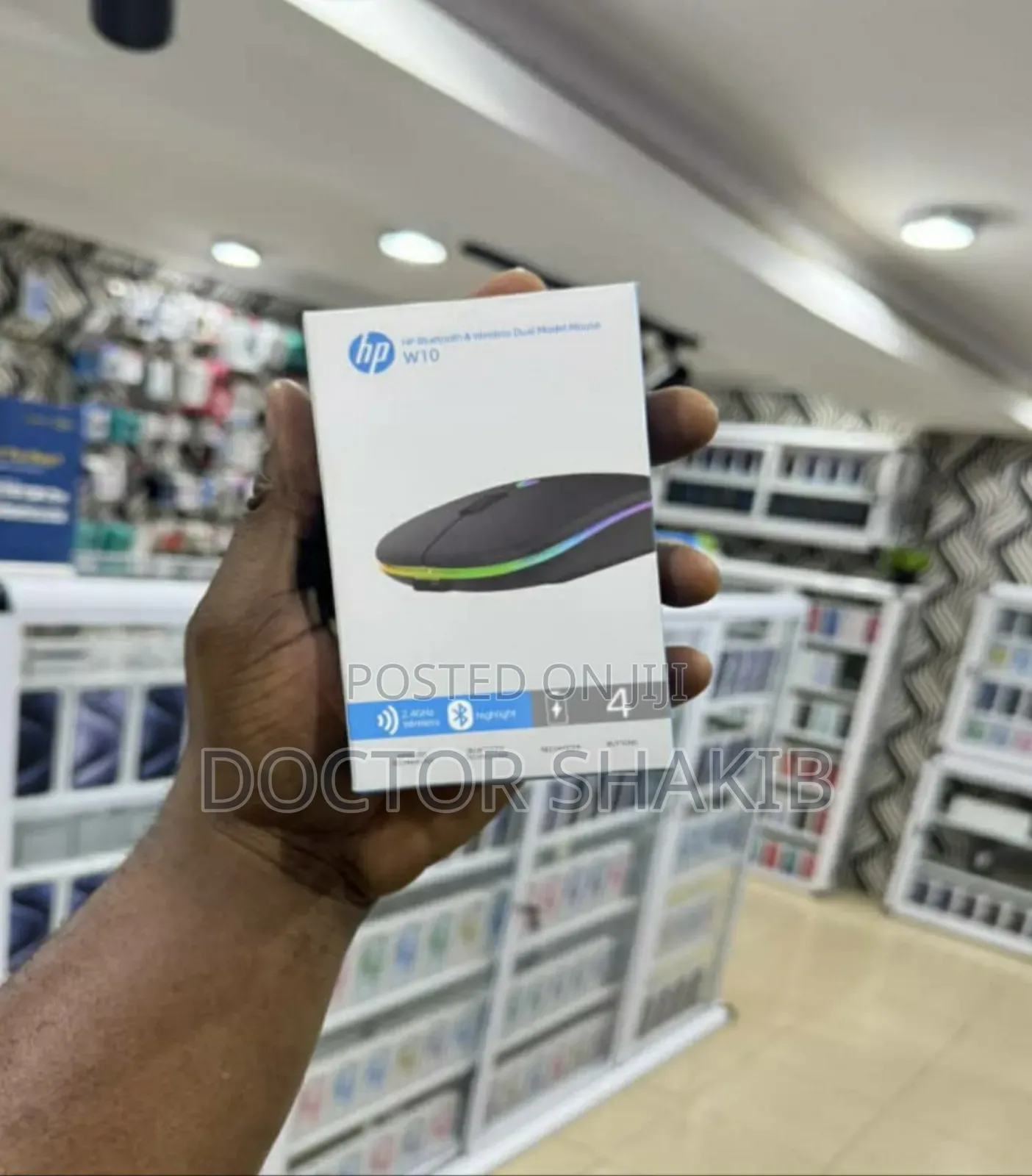 High Performance Hp 2 in 1 Wireless Mouse