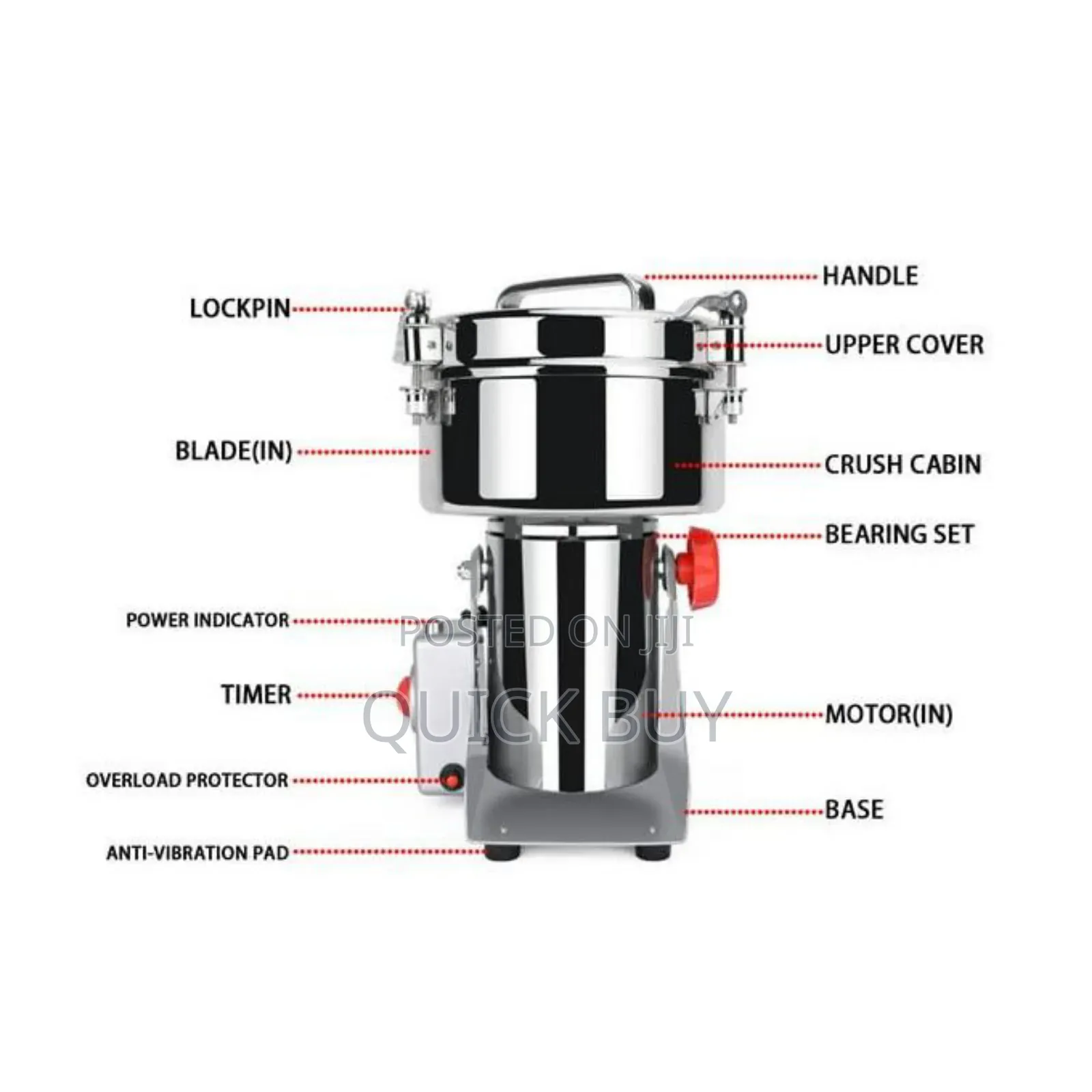 1000g High-Speed Spice Grinder