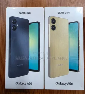 New Samsung Galaxy A06 64 GB Black