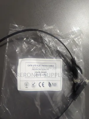 Cat6 Utp Flat Patch Cable 0.5m