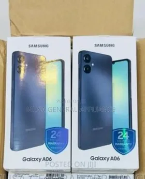 New Samsung Galaxy A06 64 GB Black