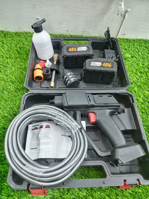 Portable, Cordless High-Pressure Car Washer