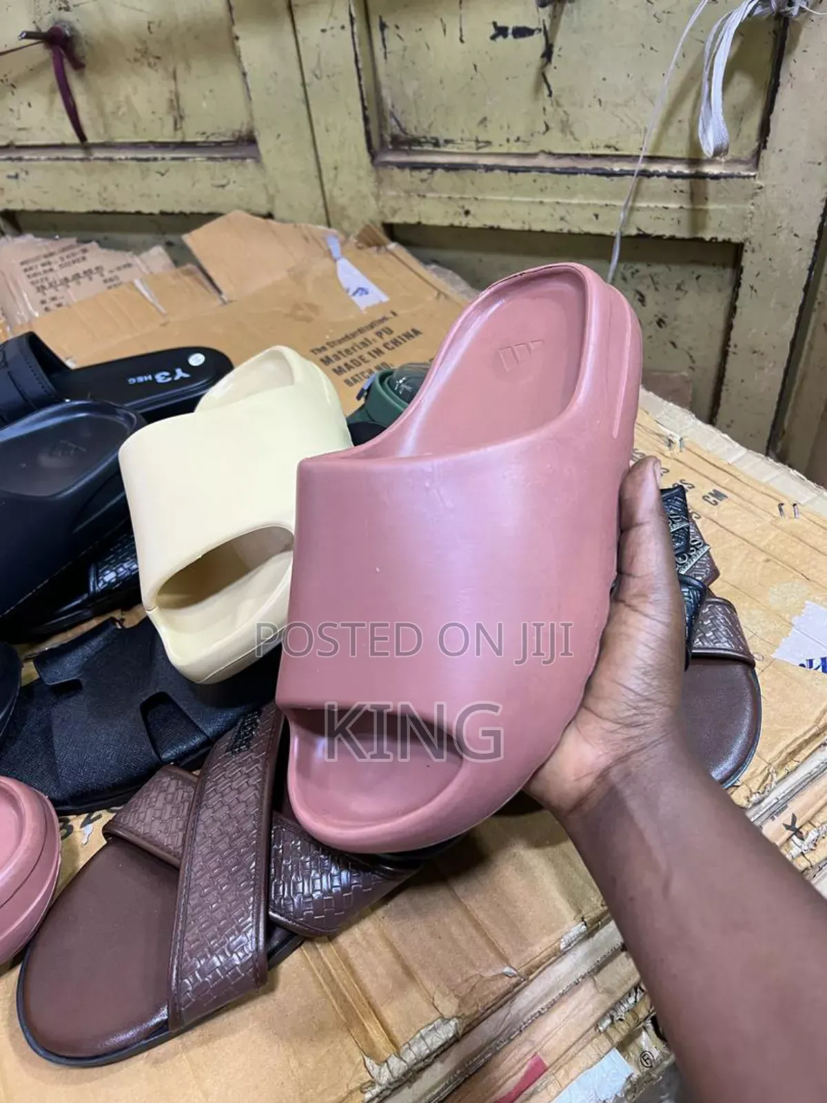 Real Yeezy Adidas Sandals