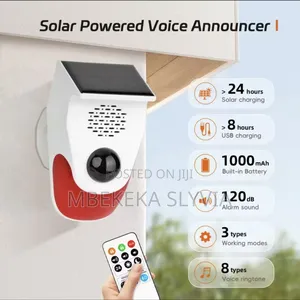 Solar Alarm Motion Dectector-Best for Farms Yards