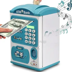 Lovely Safe Saving Box Fingerprint Piggy Bank