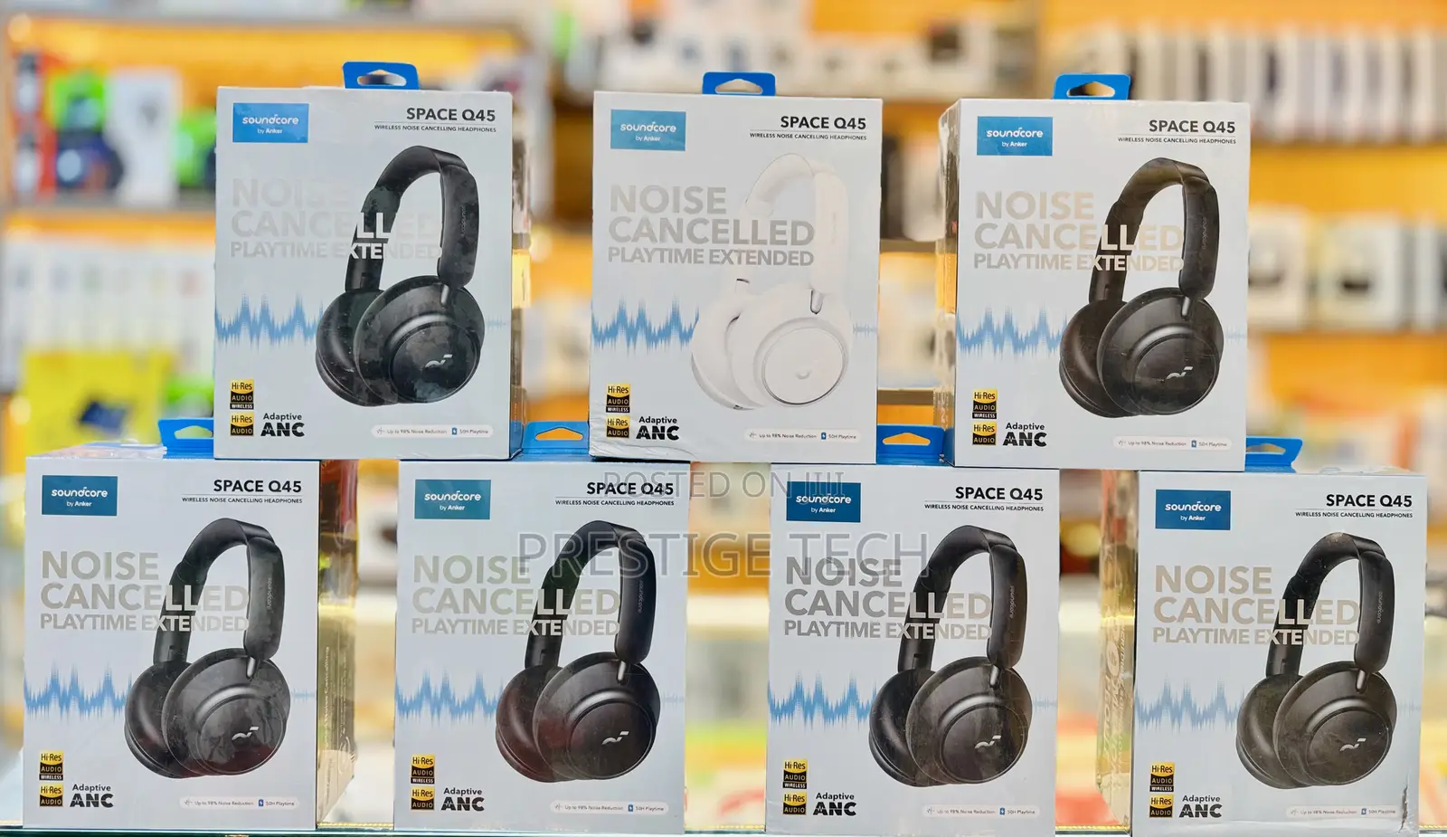 Anker Soundcore Space Q45 Wireless Anc Headphones With Case