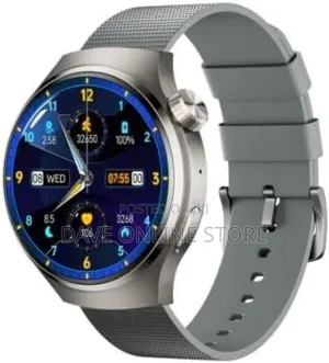 Porodo Sfera Amoled Smart Watch for Men, 1.43" (Silver)