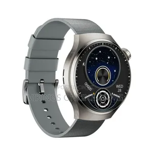 Porodo Smartwatch Sfera Round Titanium Extra Orange Band,