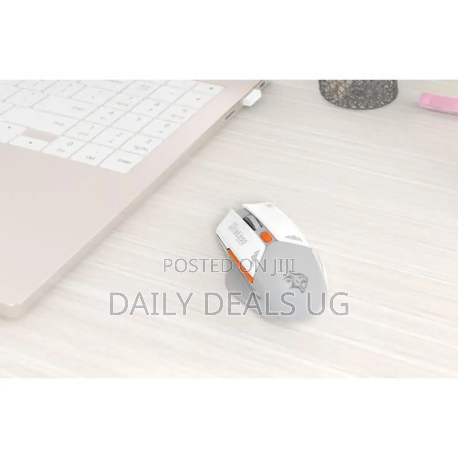 Porodo Gaming Wireless Mouse, Nano Usb, - Grey)