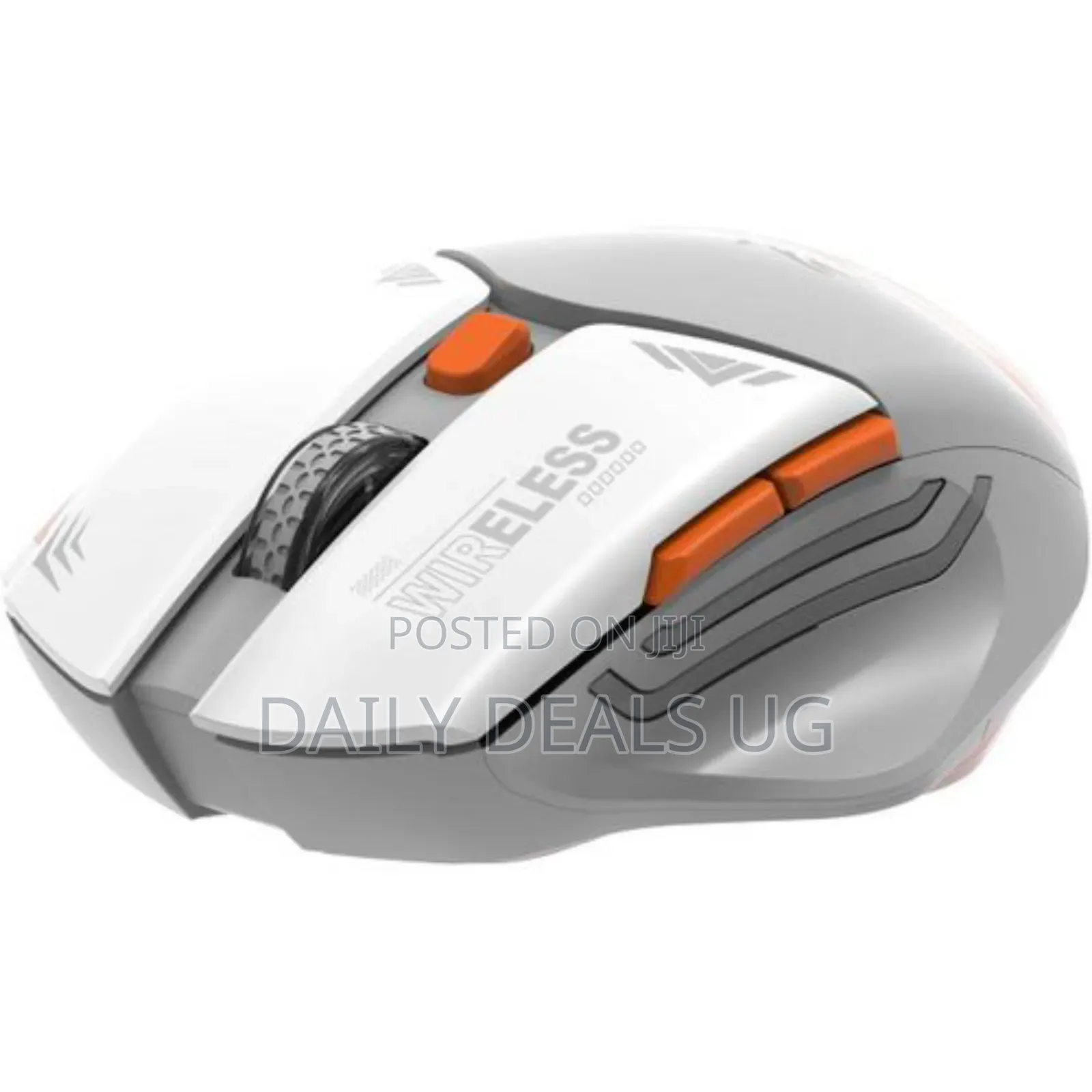 Porodo Gaming Wireless Mouse, Nano Usb, - Grey)