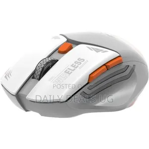 Porodo Gaming Wireless Mouse, Nano Usb, - Grey)